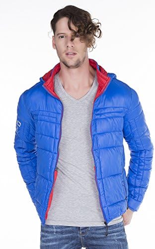 Stylische Winterjacke Herren Cipo & Baxx Series | Warme Winterjacke Herren Cipo & Baxx Series abnehmbarer Kapuze | Func