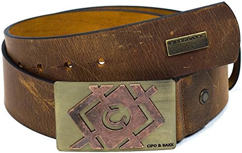 Echt-Leder Gürtel von Cipo & Baxx für Herren RBC Genuine Leather Belt by Ledergürtel | Cipo & Baxx Herren Echt-Leder Gü