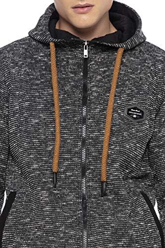 Cipo & Baxx Herren Sweatjacke Hoodie Serie - Stylischer Pullover im Modernen Casual Streetwear Stil für den Alltag, Frei