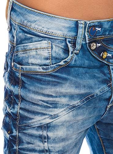 Cipo&Baxx Herren Regular Slim Leg Jeans Hose Für jegliche Trägerjahr| Cipo&Baxx Herren Regular Slim Leg Jeans Hose Mit – Bild 4