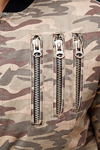 Cipo & Baxx Herren Jeansjacke – Klassisch, Leder, Sport – Knopf und Reißverschluss – Sweat-Kapuze und Sweatärmeln – Mode