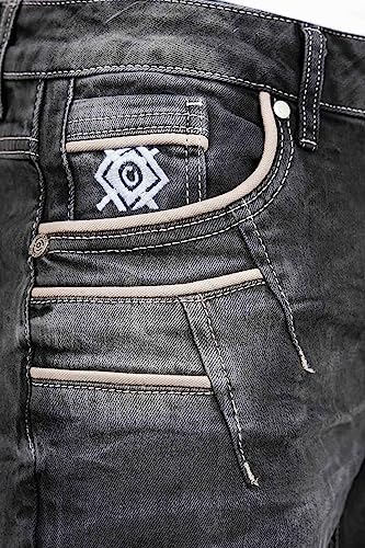 Cipo & Baxx Herren Jeans Regular Fit & Slim Fit – Stylischer Used Look Jeans für Männer | Blue & Black Jeans für Alltag – Bild 46